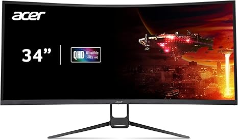Acer Nitro 34-inch Curved PC Gaming Monitor