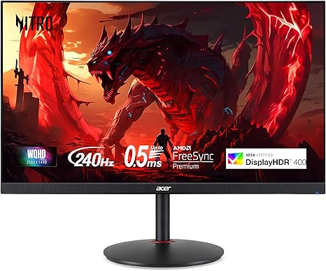 Acer 27-inch WQHD Gaming Monitor (XV272U)