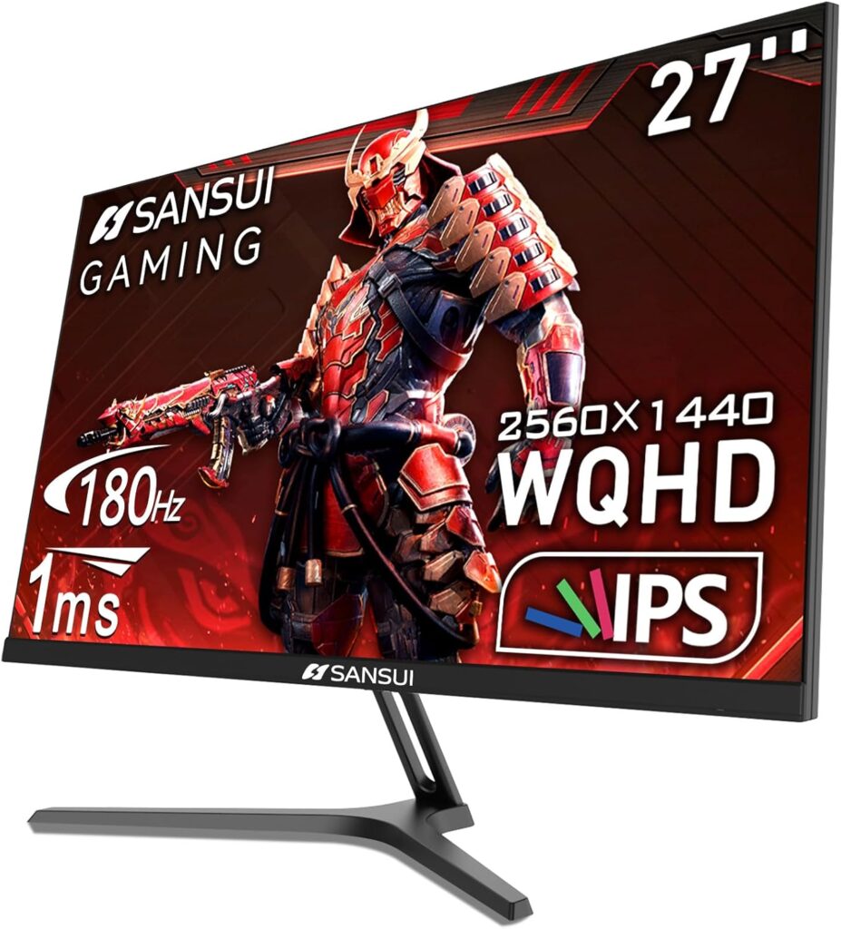 SANSUI ES-G27F2Q 27 Inch IPS Gaming Monitor