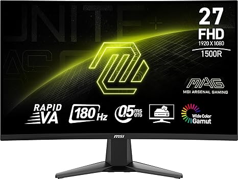 MSI MAG27C6F 27-inch Gaming Monitor