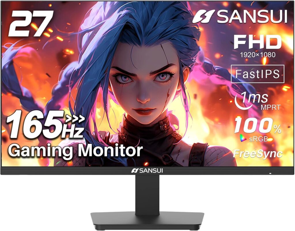 SANSUI ES-G27F2 27-inch IPS Gaming Monitor