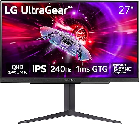 LG UltraGear 27-inch 240Hz Gaming Monitor